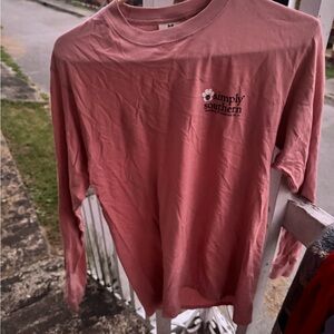 Simply Southern Blush Long Sleeve Tee